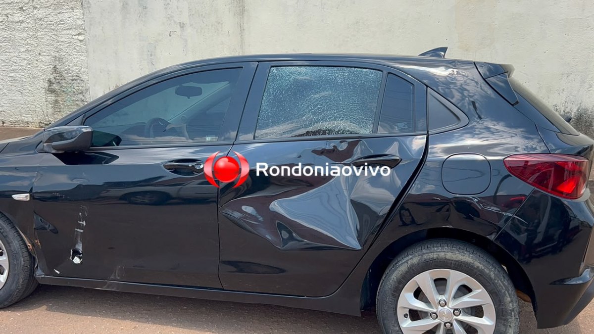 VÍDEO: Condutora de Onix avança preferencial e provoca acidente com motociclista