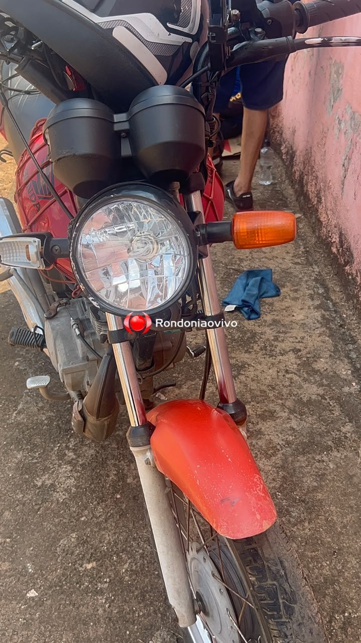 VÍDEO: Condutora de Onix avança preferencial e provoca acidente com motociclista