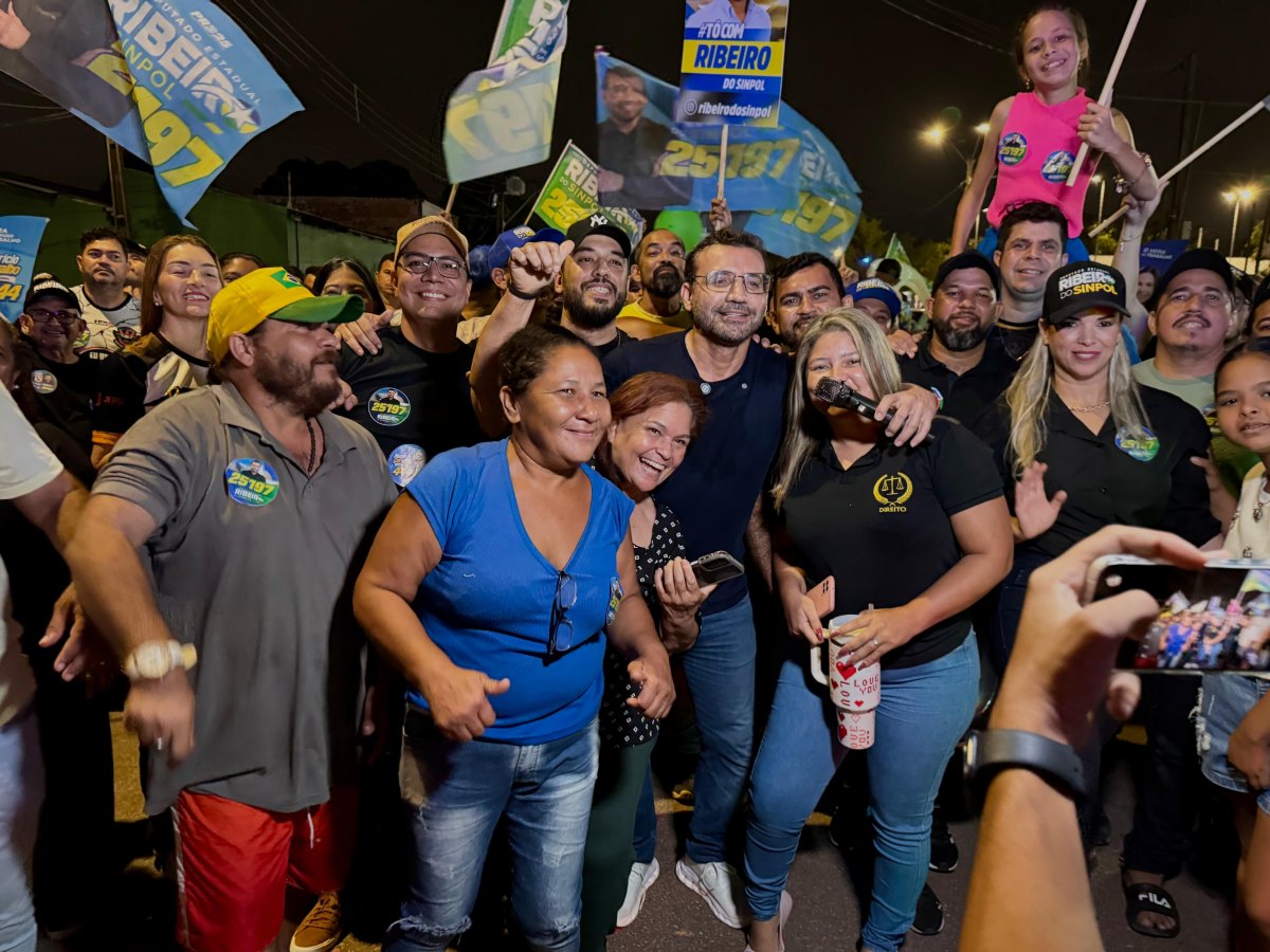 RETA FINAL: Ribeiro do Sinpol reúne mais de 1,5 mil pessoas em mega reunião na zona Leste
