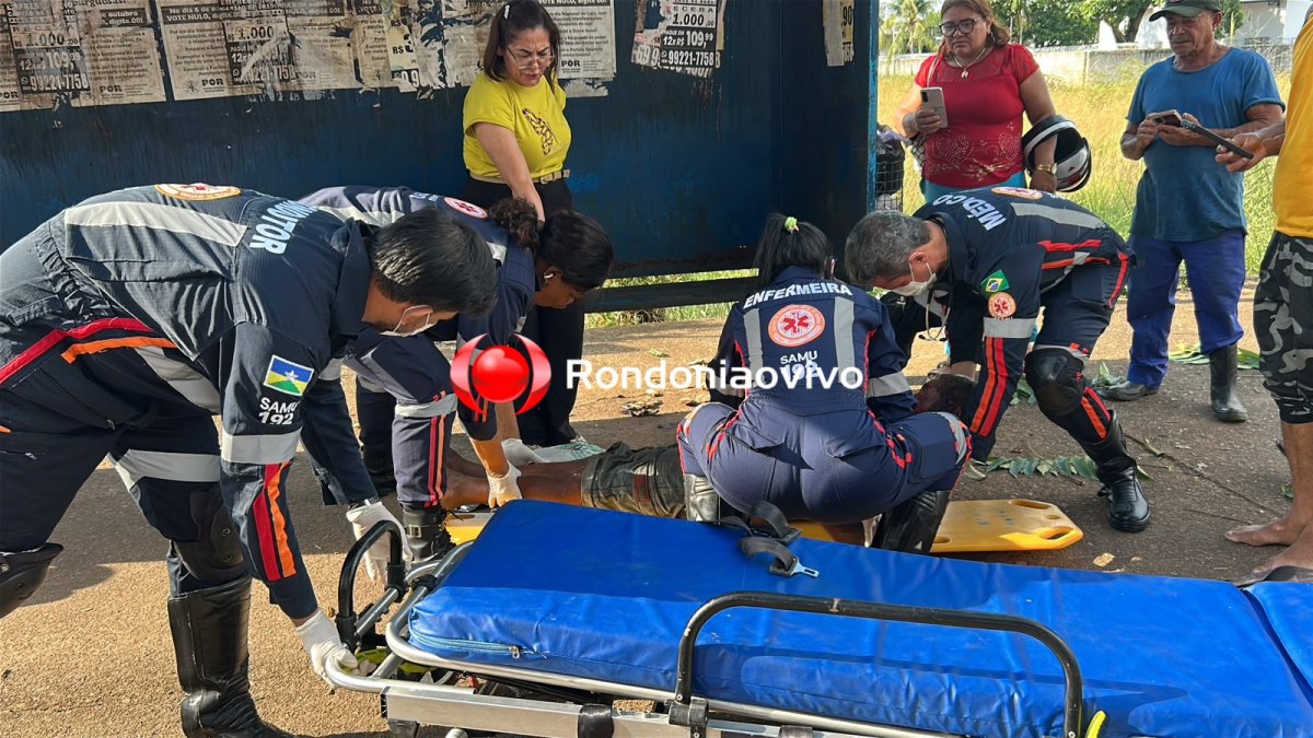 PAULADAS: Homem é encontrado desacordado em parada de ônibus após ataque