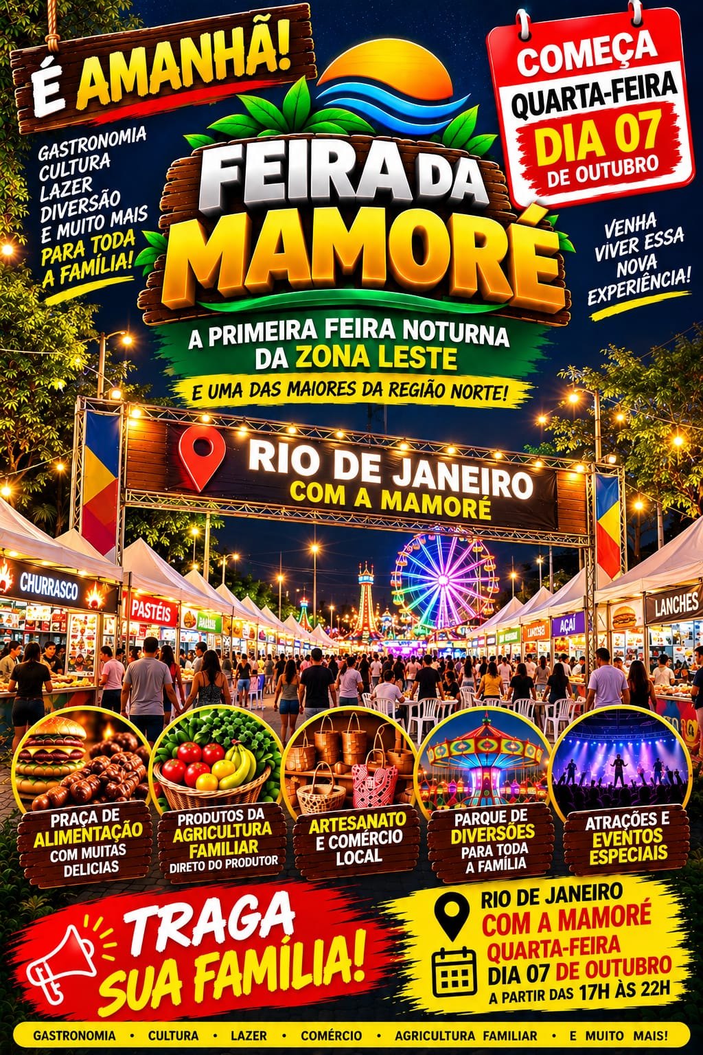 COMUNIDADE: Feira da Mamoré movimenta zona Leste