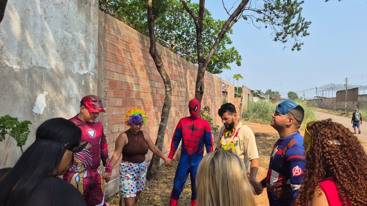 ACOLHIMENTO: Família da Rua Maringá celebra Dia das Crianças com ação comunitária em PVH