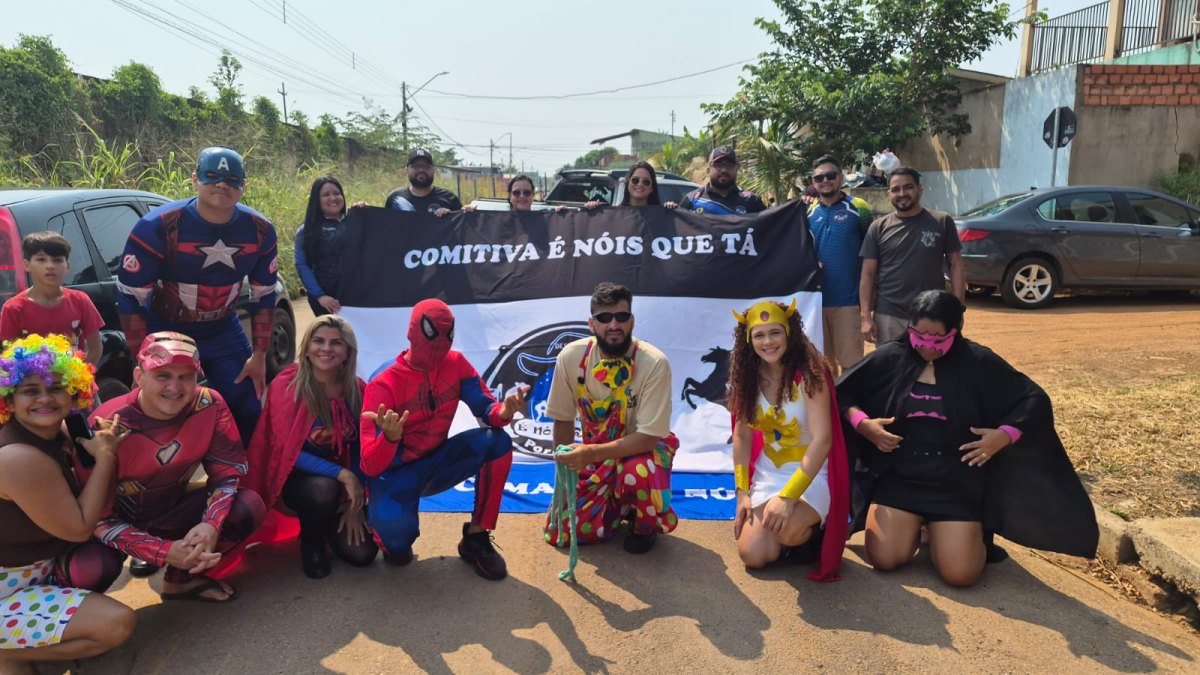 ACOLHIMENTO: Família da Rua Maringá celebra Dia das Crianças com ação comunitária em PVH