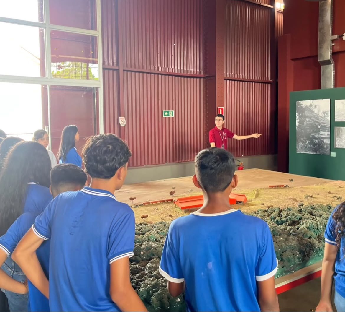  PATRIMÔNIO HISTÓRICO: Alunos da EEEFM São Luiz visitam Museu da Estrada de Ferro Madeira-Mamoré