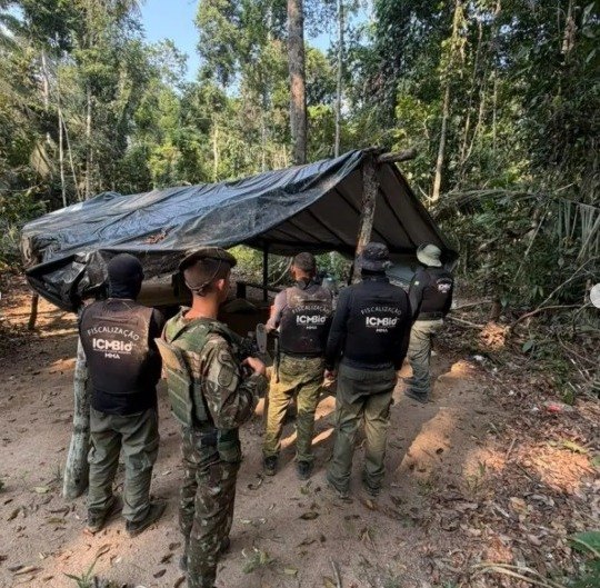 ÁGATA ESCUDO: Operação do Exército e ICMBio combate ilícitos na região de Abunã