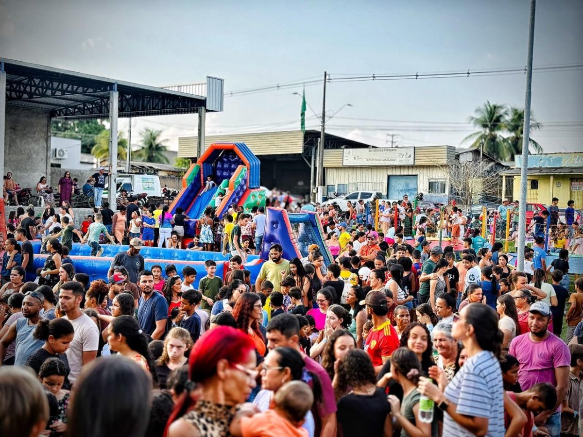 LUCAS TORRES: Evento de Dia das Crianças reúne 5 mil pessoas em Buritis