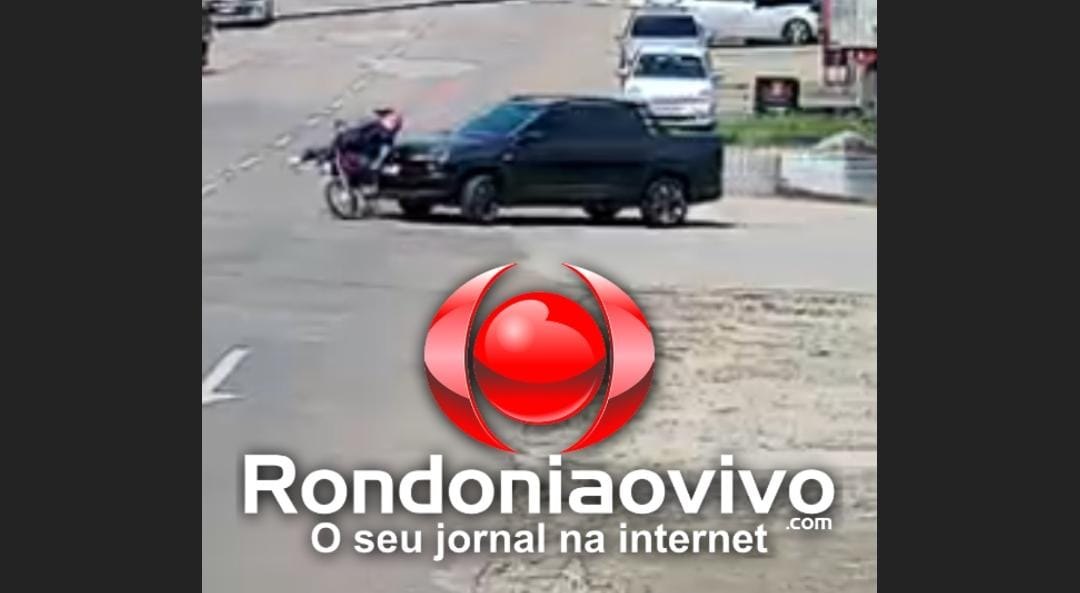 VÍDEO: Mulher sofre ferimentos após motorista invadir preferencial na Abunã