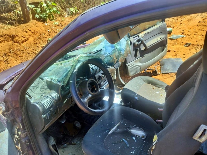 TRÁGICO: Dois acidentes são registrados e cinco vítimas são socorridas