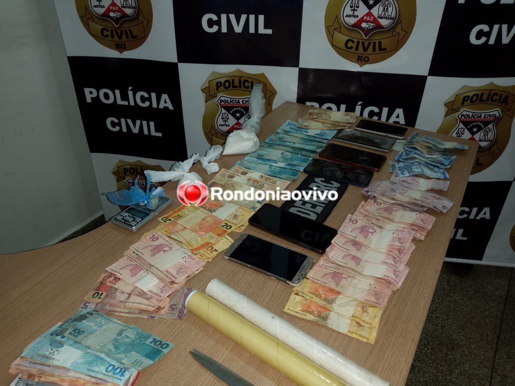 OPERAÇÃO HÓRUS: Polícia Civil prende traficantes que chefiavam bocas de fumo