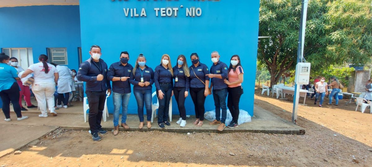 SAÚDE: Edimilson Dourado e equipe realizam ação social na Vila Nova de Teotônio