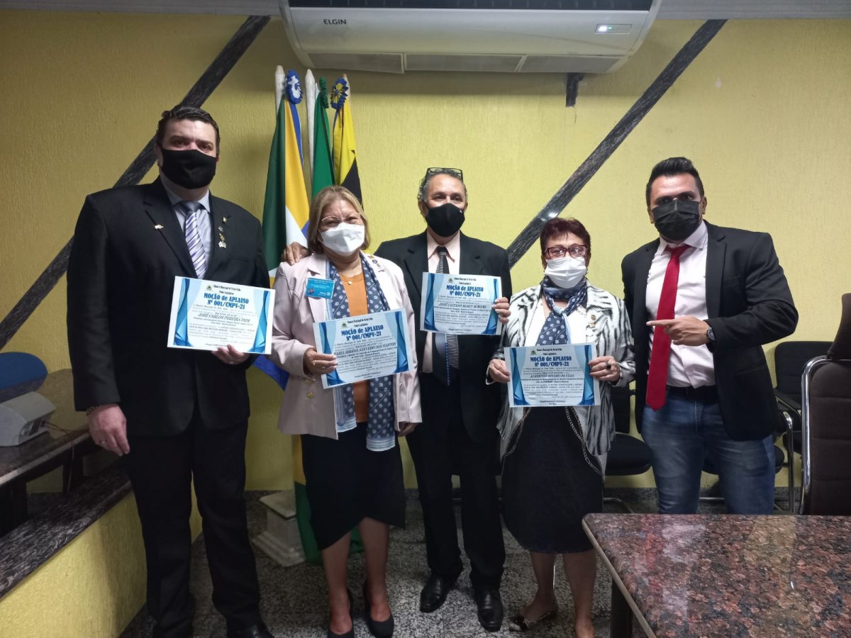 MOÇÃO DE APLAUSOS: Vereador Edimilson Dourado homenageia Rotary Club de Porto Velho