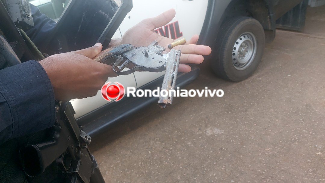 CAIU: PM recebe denúncia e flagra dupla armada na zona Leste