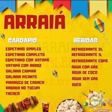 BENEFICENTE: União do Vegetal organiza ‘Arraial da Alegria’ no sábado (13)