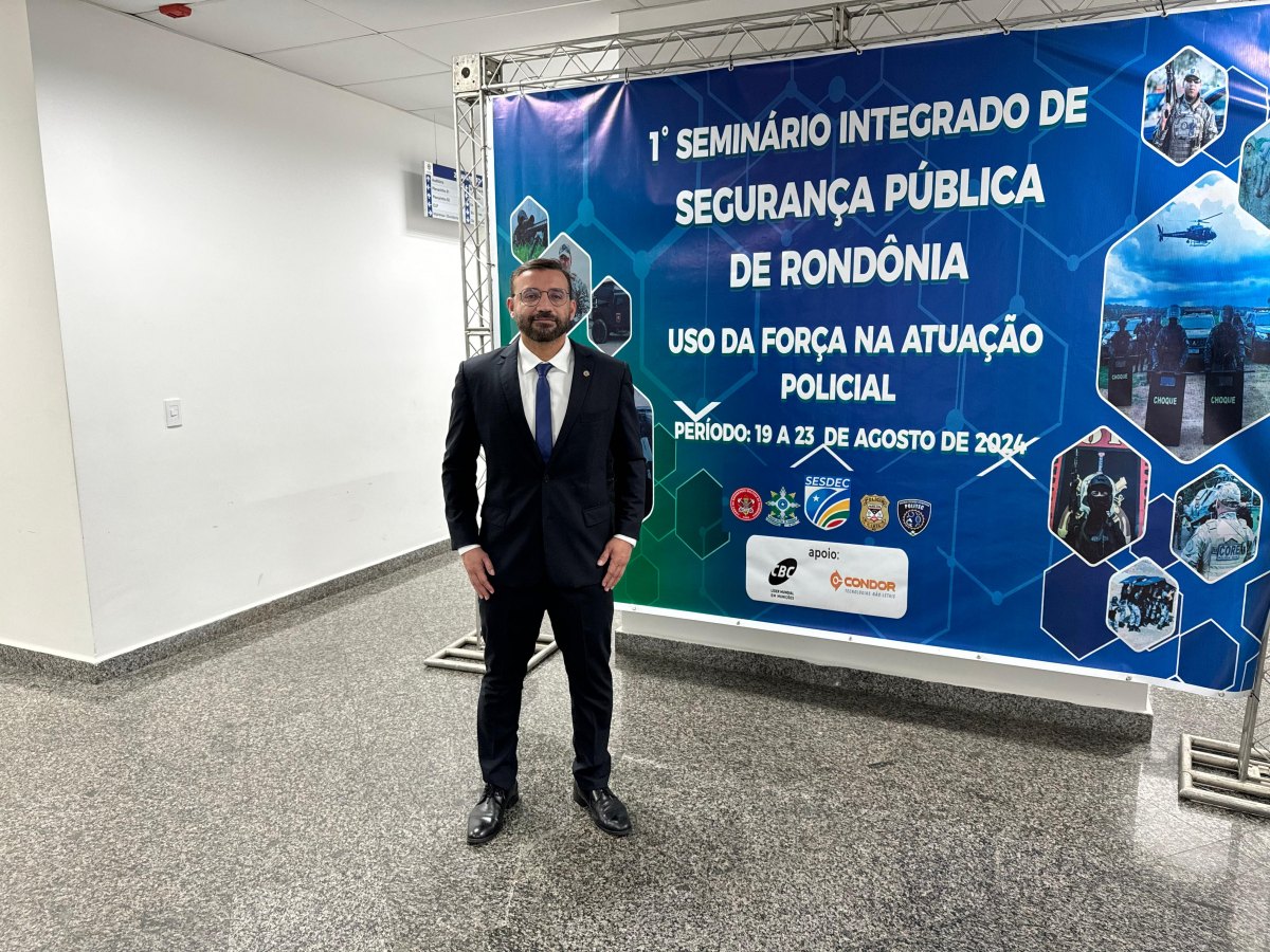 RIBEIRO DO SINPOL: Deputado debate ações técnicas em seminário de segurança pública
