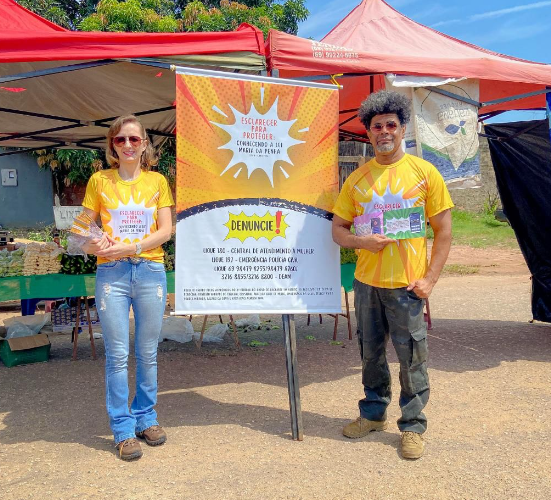 FACULDADE CATÓLICA: Alunos de Direito fazem conscientização sobre a Lei Maria da Penha 