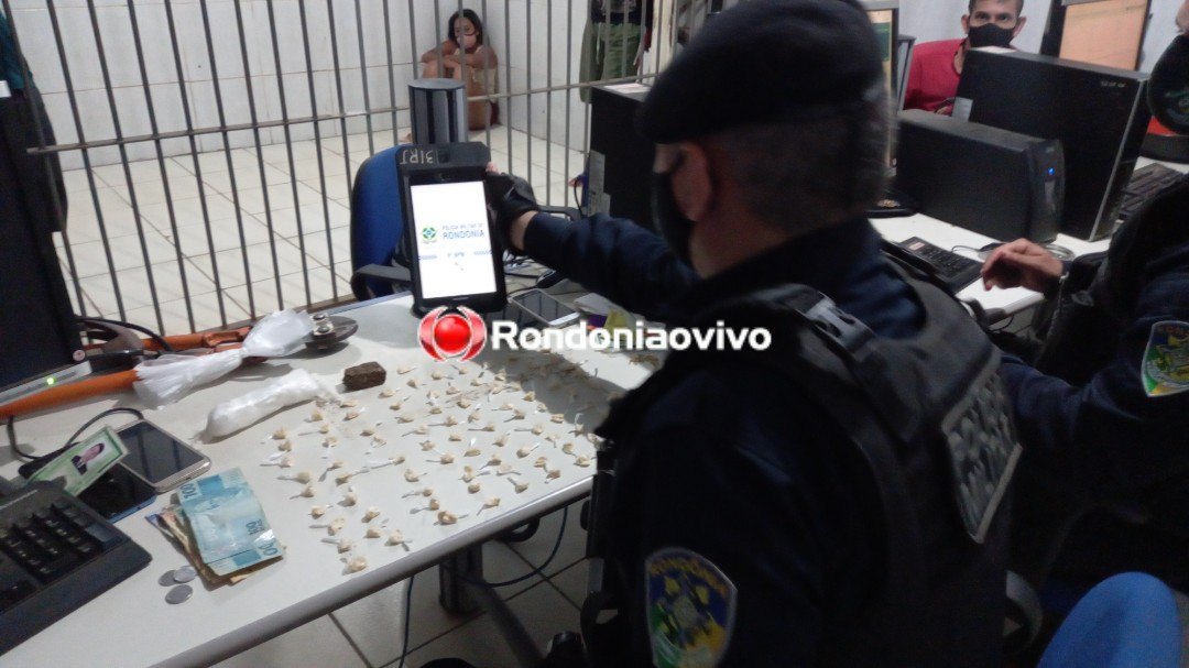 ASSISTA: Equipe do sargento Gusmão fecha boca de fumo e prende casal