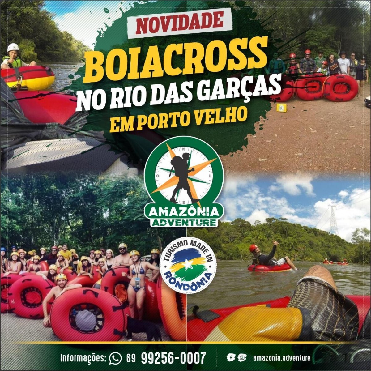 AMAZÔNIA ADVENTURE: Prepare-se para a aventura neste final de semana em Porto Velho 