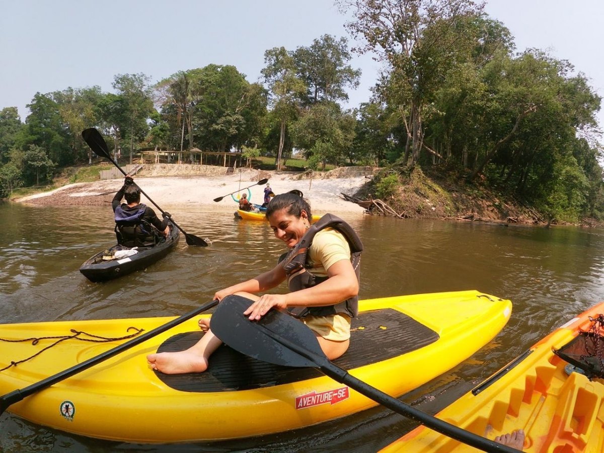 TURISMO RONDONIENSE: Aproveite o feriado prolongado para remar de Caiaque em Porto Velho