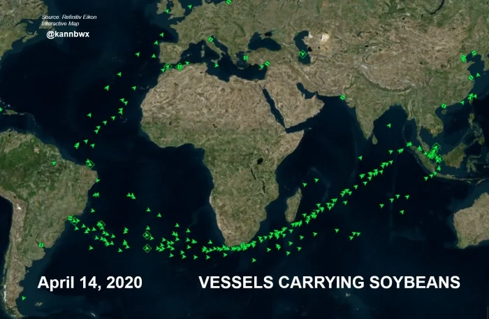 MERCADO: China concentra compras de soja no Brasil e pode importar perto de 10 mi de t 