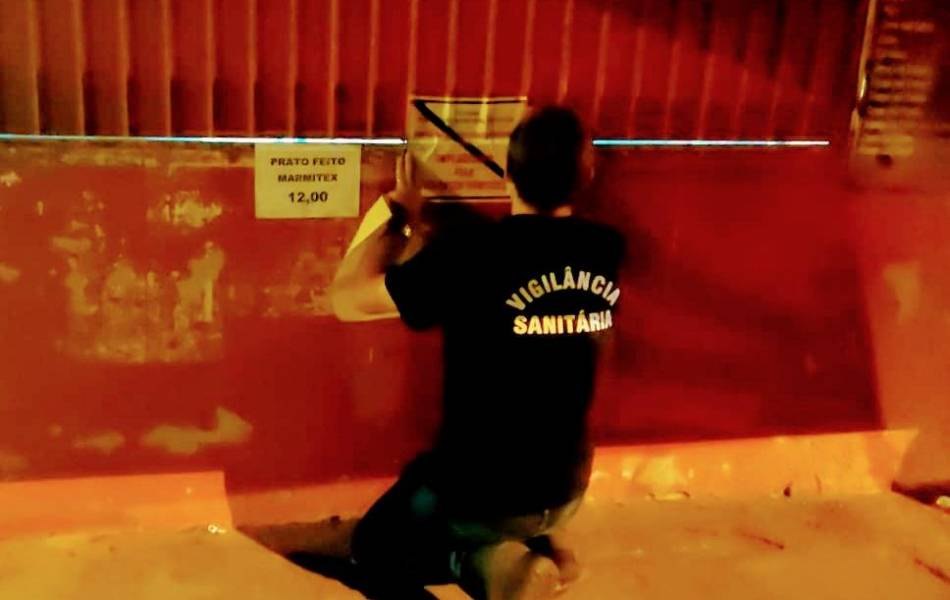 COMBATE A COVID-19: Fiscalização rigorosa fecha bares e lanchonetes em Vilhena; FOTOS