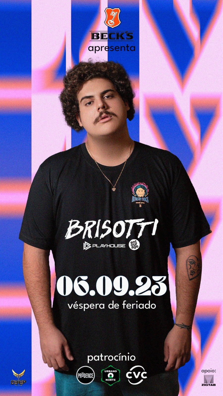 ELETRÔNICA: Brisotti é a atração principal da festa LUV, na capital