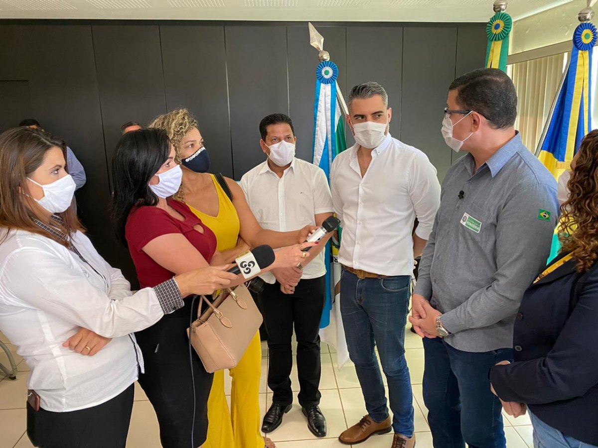 DEPUTADO: Jair Montes acompanha Marcos Rocha em visita ao município de Ariquemes