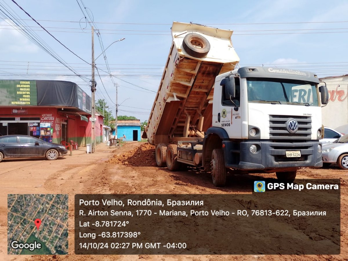EDWILSON NEGREIROS: Vereador solicita limpeza e patrolamento de ruas do Bairro Porto Cristo em Porto Velho