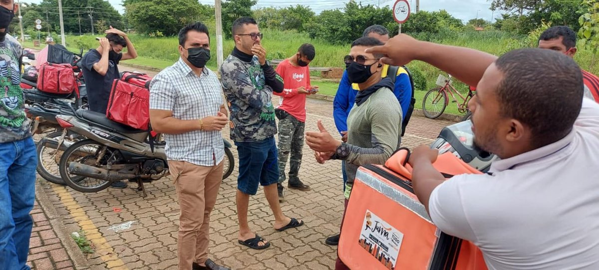 MOTOS: Ver. Edimilson Dourado ajuda na solução de problemas de motoboys