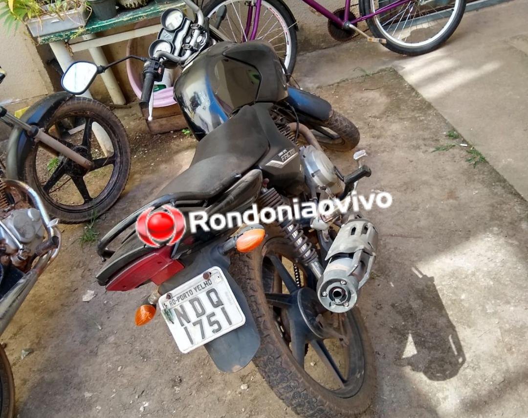 CLONADA: Mulher é presa no Orgulho do Madeira com moto roubada e diz que comprou no OLX