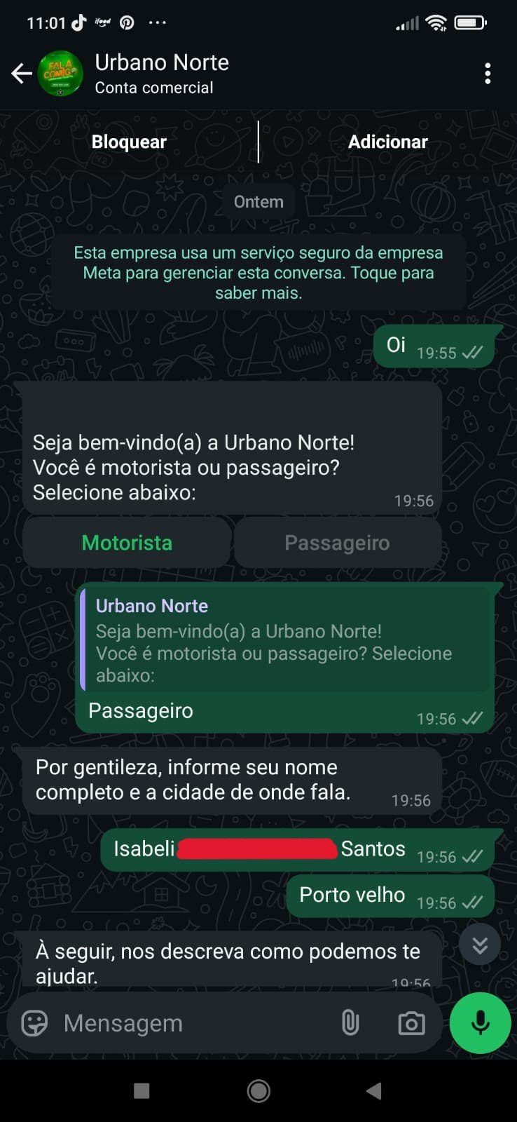ATUALIZADA: Passageira afanada por motorista da Urbano Norte recupera pertences