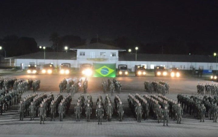 INSPEÇÃO: Comandante Militar da Amazônia visita base de operações em Rondônia
