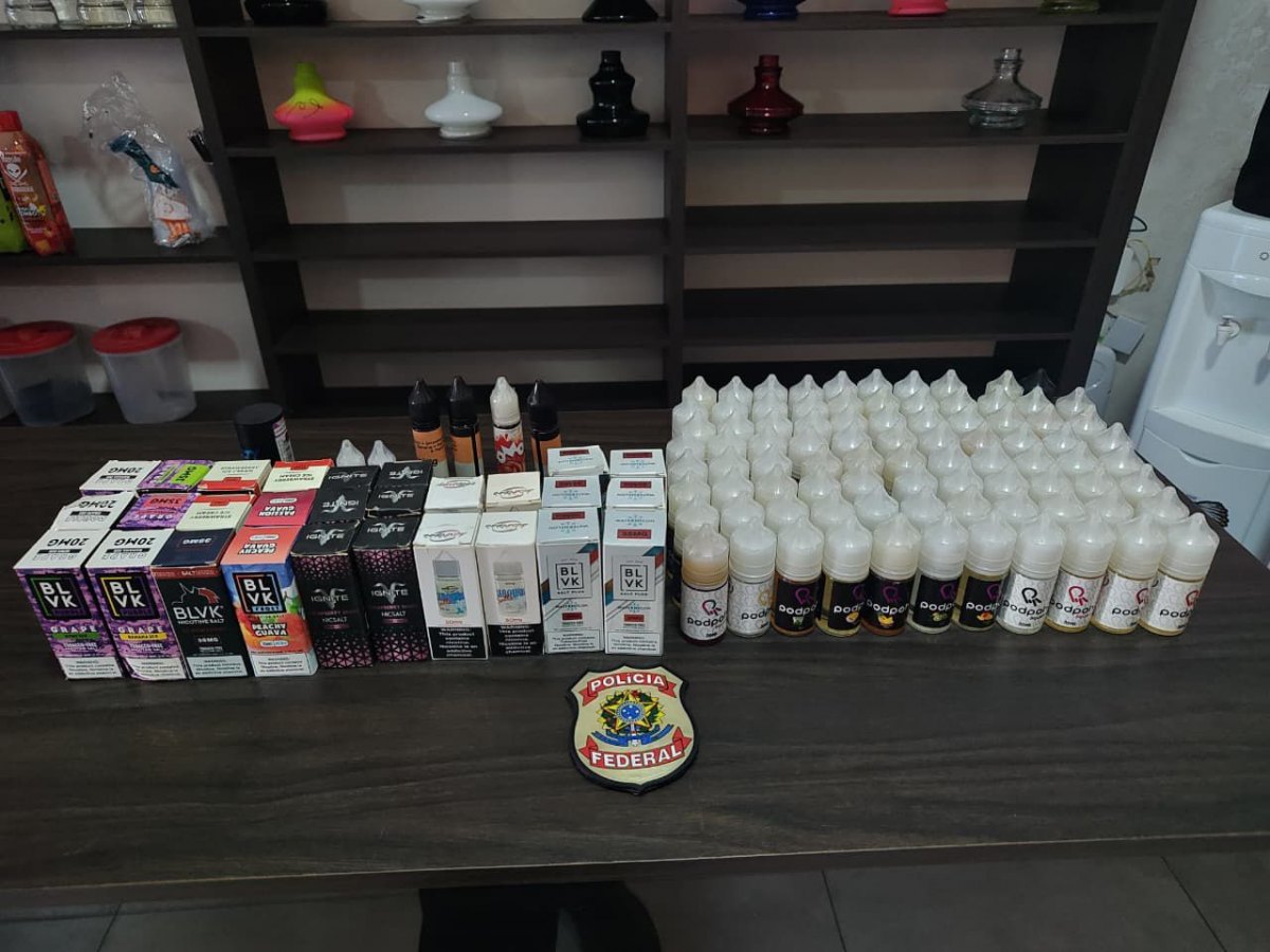 CIGARRO ELETRÔNICO:  Empresários são alvos de operação da PF por contrabando de Vape