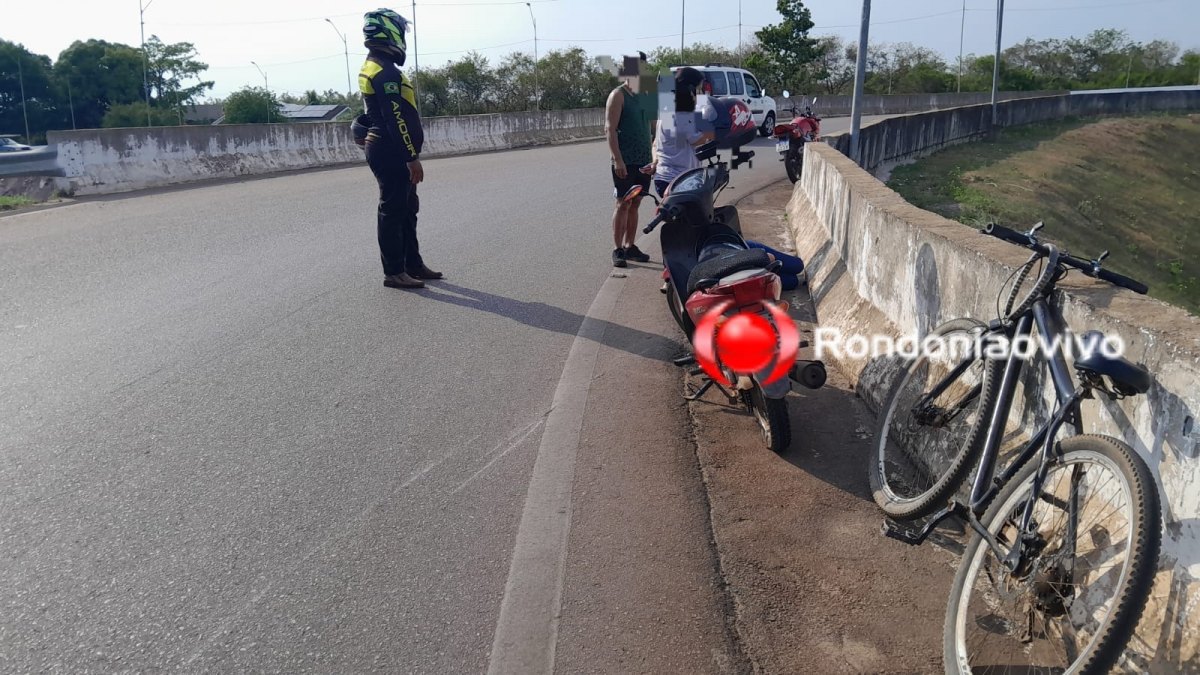 URGENTE: Duas mulheres sofrem grave acidente no viaduto da BR-364 