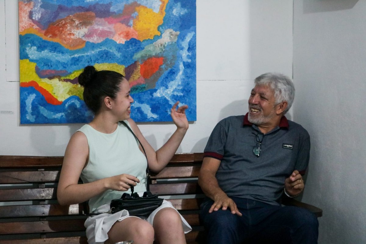 GALERIA: Artista plástica Eryle Aguiar leva arte e cultura à zona Leste de Porto Velho