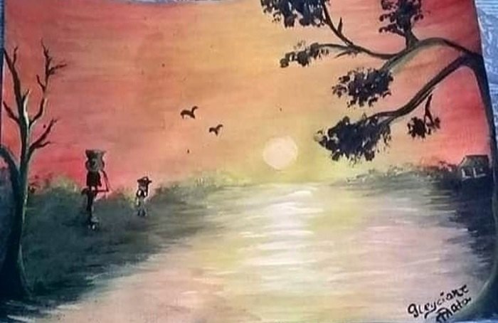 GLEYCIANE:  Artista visual expõe ‘Laços Fraternos – Esperança’ na Ivan Marrocos