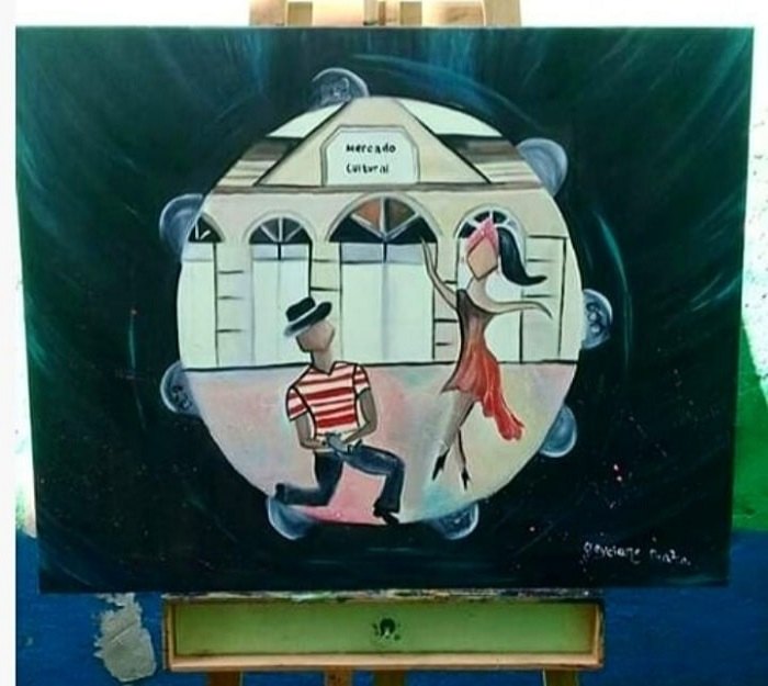 GLEYCIANE:  Artista visual expõe ‘Laços Fraternos – Esperança’ na Ivan Marrocos