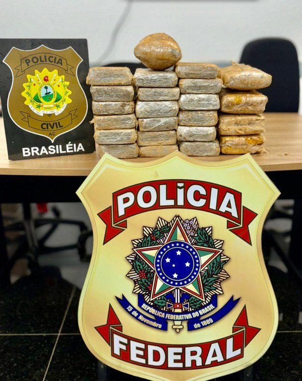 OPERAÇÃO CONJUNTA: Atuação conjunta da PF e PC apreende maconha enterrada na zona rural do Acre