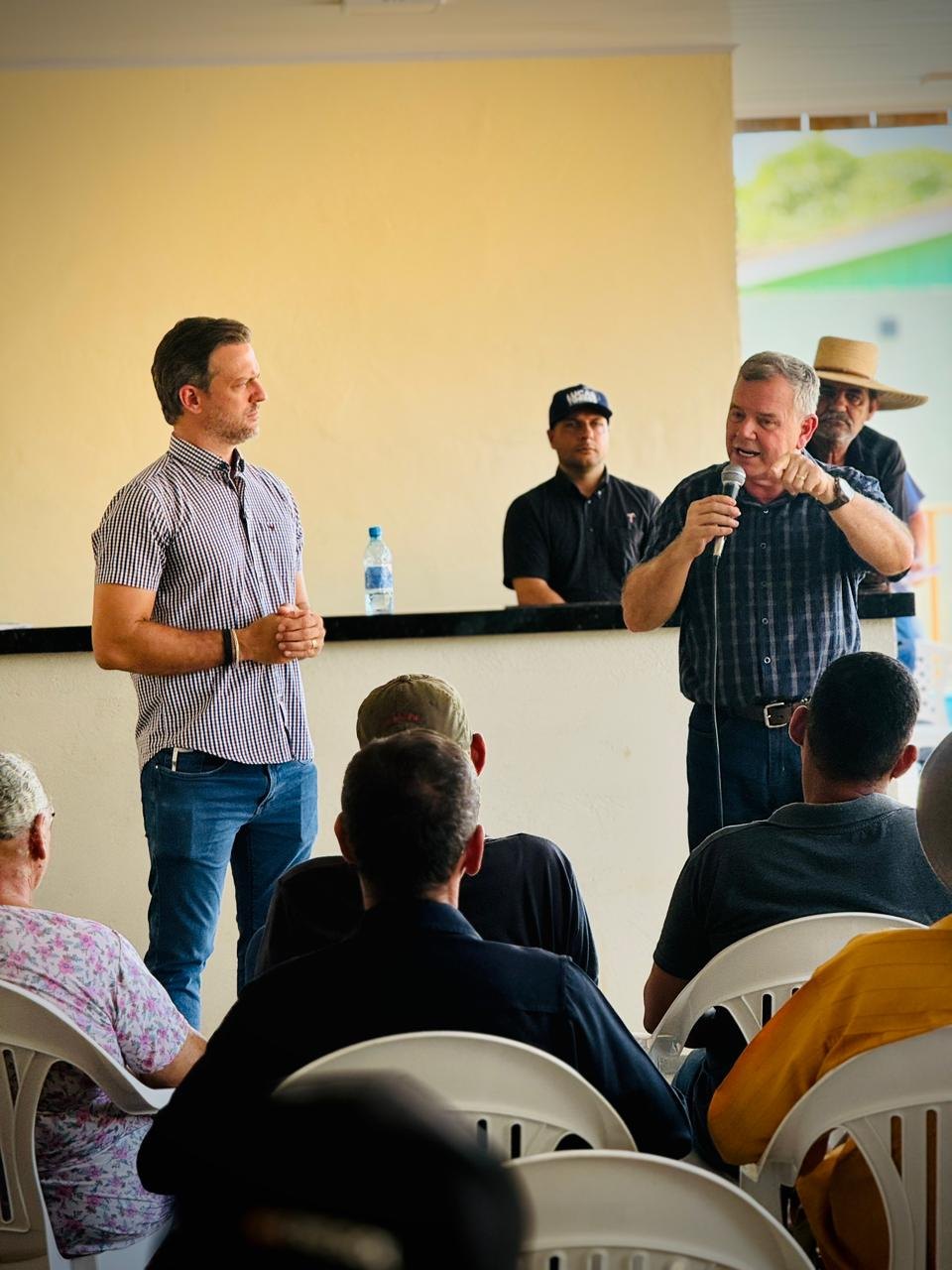 AGRONEGÓCIO: Delegado Lucas e Lúcio Mosquini debatem desafios de regularização fundiária em Rio Pardo