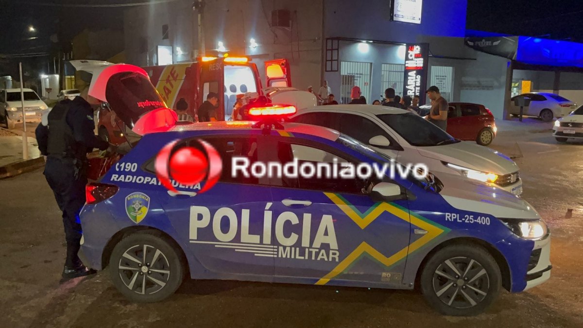 MOTOCICLISTA FERIDO: Condutor de carro da Semusa avança preferencial e causa acidente 