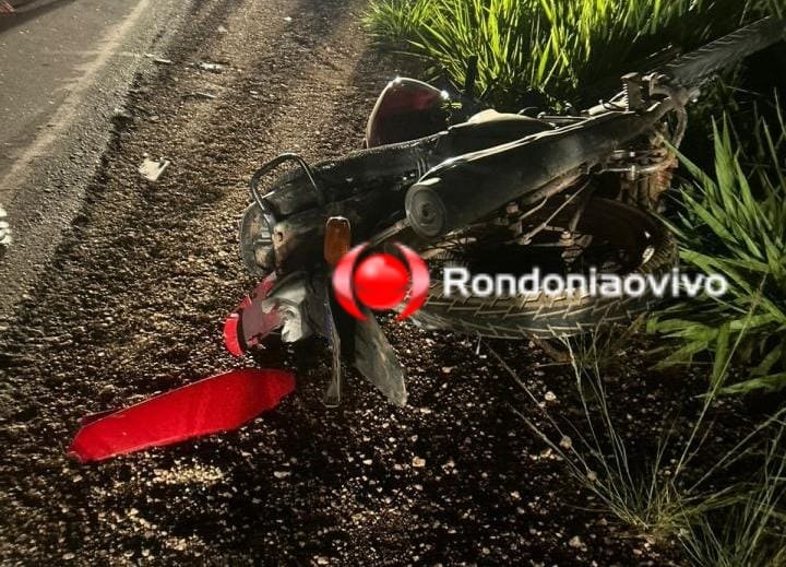 GRAVE: Dois ficam feridos após moto atropelar capivara e bater em carreta na BR-364