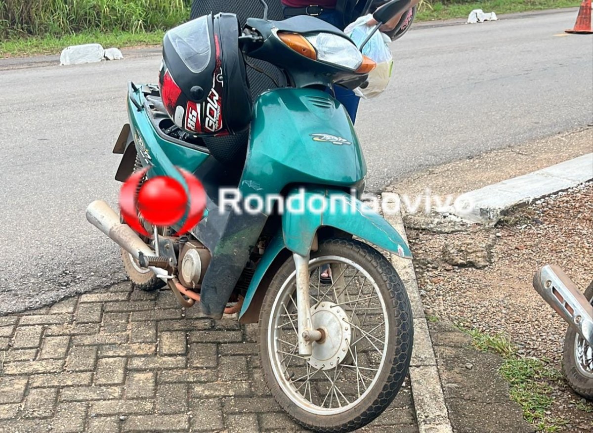 NO TRIÂNGULO: 'Caramelo' entra na frente de moto, derruba mulher e foge após fazer refeição 