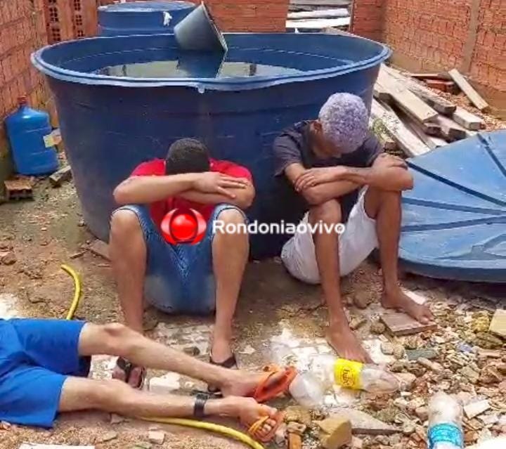 VÍDEO: Equipe do sargento Machado fecha boca de fumo em distribuidora e prende quatro