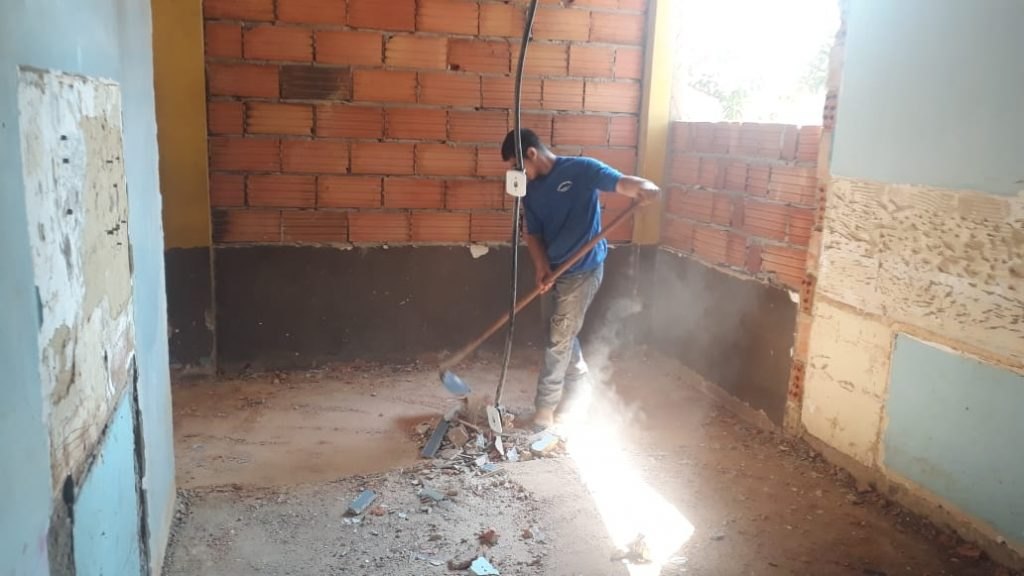 VEREADOR: Obra em unidade de saúde de Nova Califórnia tem apoio de Márcio Pacele