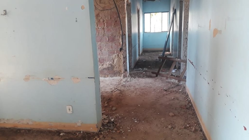 VEREADOR: Obra em unidade de saúde de Nova Califórnia tem apoio de Márcio Pacele