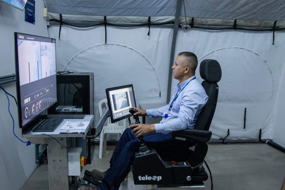 CONTROLE REMOTO: Scânia G 500 é o primiero caminhão não tripulado do Brasil