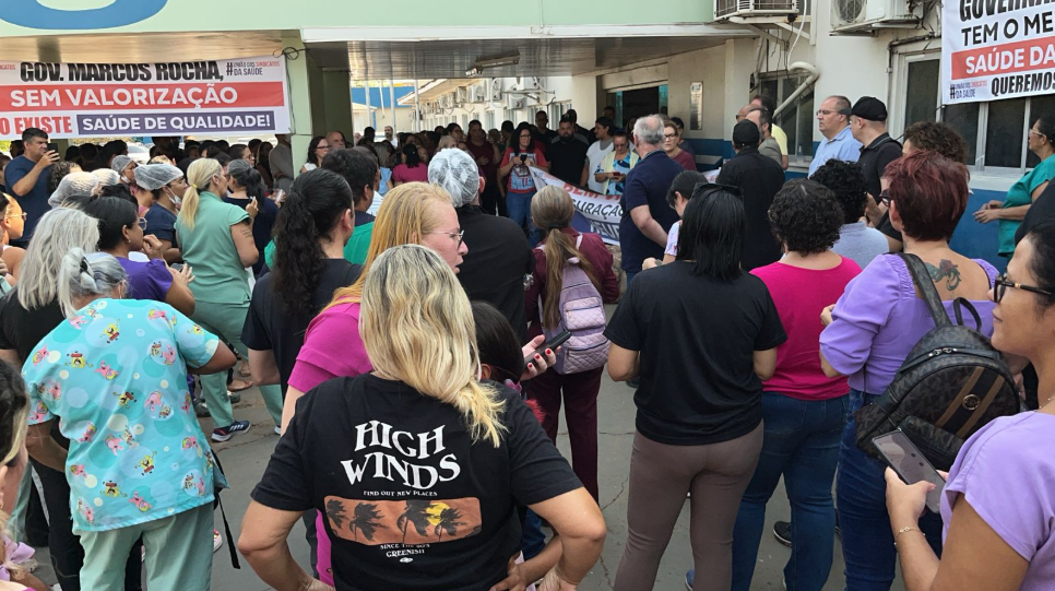 PARADOS: Servidores de hospitais do Estado entram em greve a partir de terça-feira(02/09)