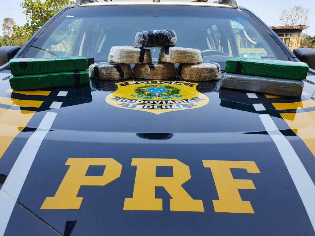 BR-364: Polícia prende traficante com droga avaliada em um milhão