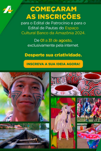 2024: BASA abre inscrições para editais de Patrocínio e Pautas do Espaço Cultural