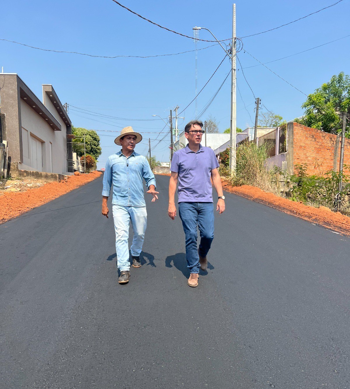 ASFALTO NOVO: Jaru conclui pavimentação de trecho da Rua Marechal Rondon