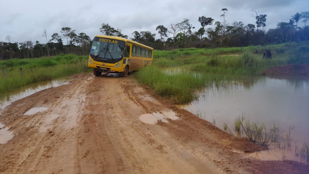 ATOLEIROS: Vicinais próximas ao presídio federal estão em péssimas condições